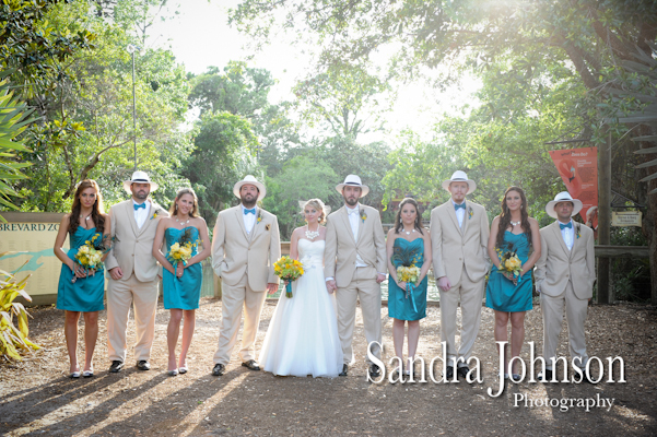 Best Brevard Zoo wedding photographer - Sandra Johnson (SJFoto.com)